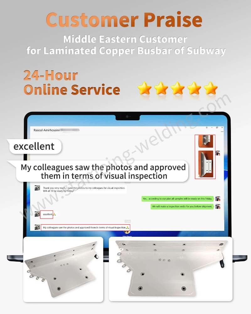 Middle Eastern customer for Laminated Copper Busbar of Subway Middle Eastern customer for Laminated Copper Busbar of Subway
