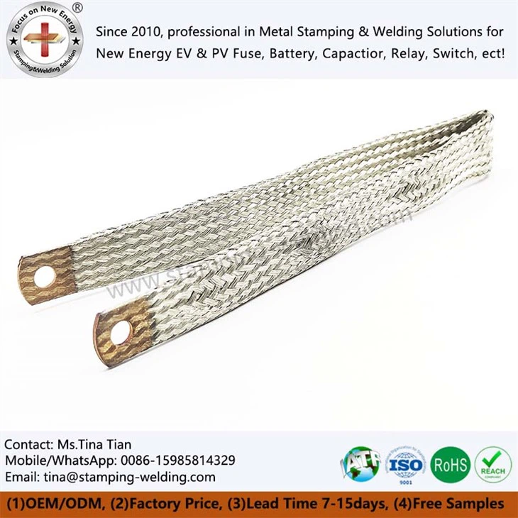 Flexible Tinned Copper Braid