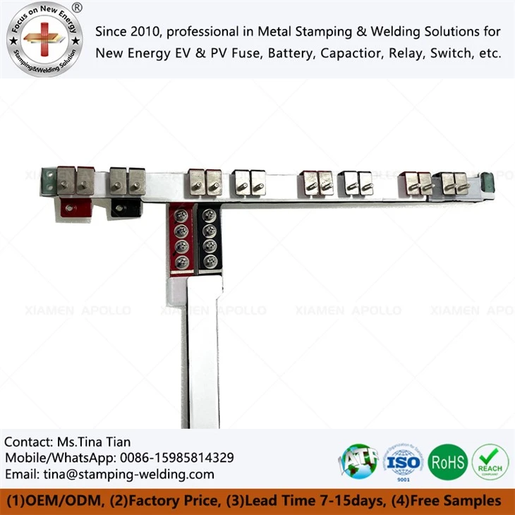 Laminated flexible aluminum busbar