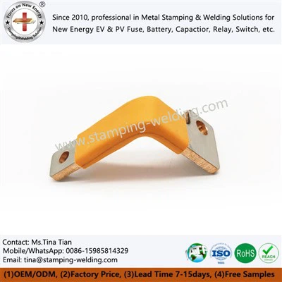 Busbar With Heat Shrink Tubing