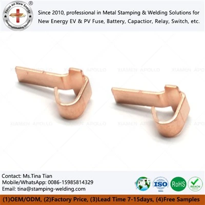 Electrical Contact Metal Copper Stamping Parts