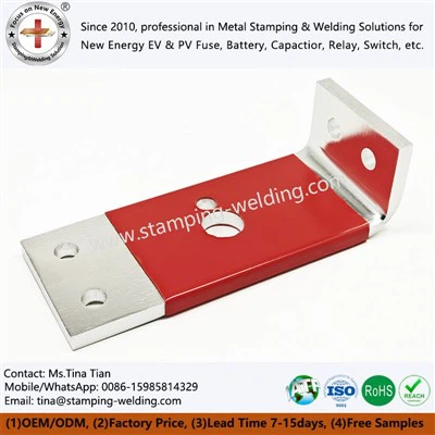 Epoxy Power Coating Insulated Busbars With Nuts