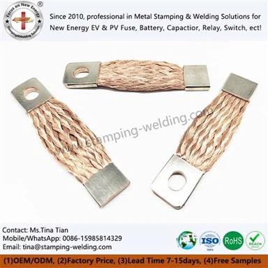 Flexible Electrical Copper Braided Connectors