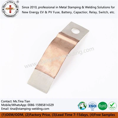 Flexible Laminated Soft Connector Copper Foil Bus Bar