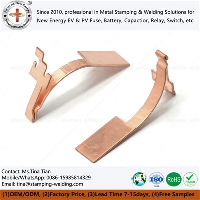 Pressing Copper Stamping Bending Connecting Parts