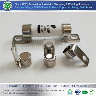 Photovoltaic Fuse Nickel Plated Copper Cap