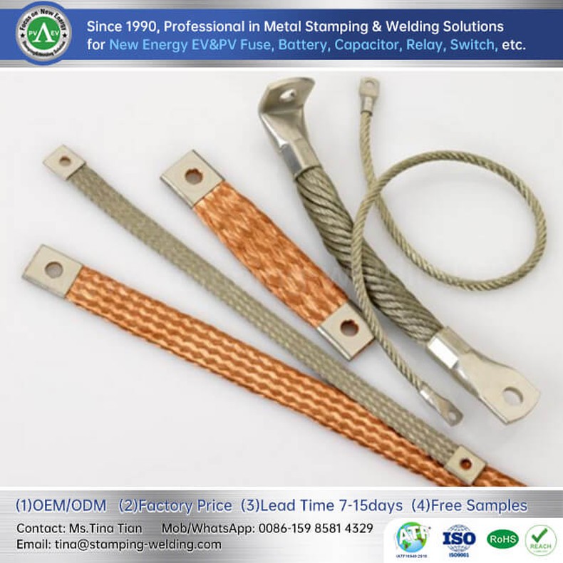Copper Braided Flexible Connectors Copper Braided Flexible Connectors