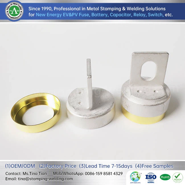 Fuse Contact With Outer and Inner Caps Fuse Contact With Outer and Inner Caps