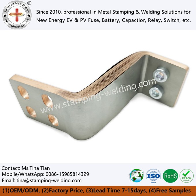 Copper Laminated Flexible Busbars Copper Laminated Flexible Busbars