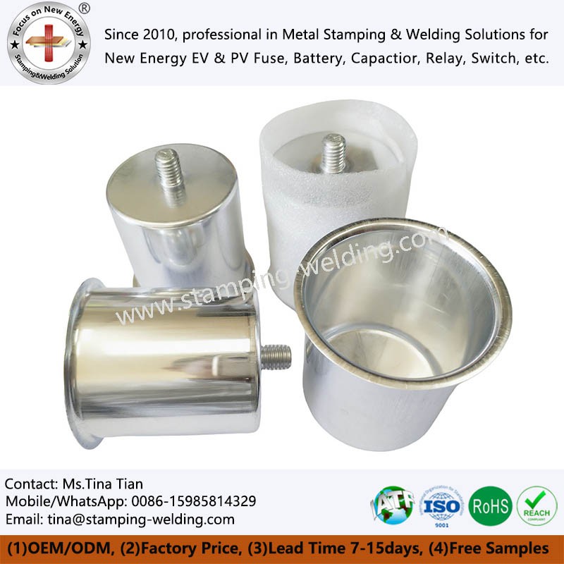 Aluminium Can for Metalized Film DC Filter Capacitors Aluminium Can for Metalized Film DC Filter Capacitors