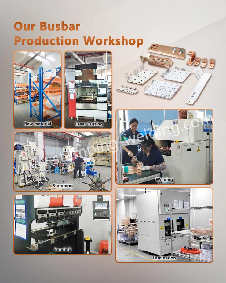 Our Heat Shrink Tube Busbar Production Workshop Our Heat Shrink Tube Busbar Production Workshop