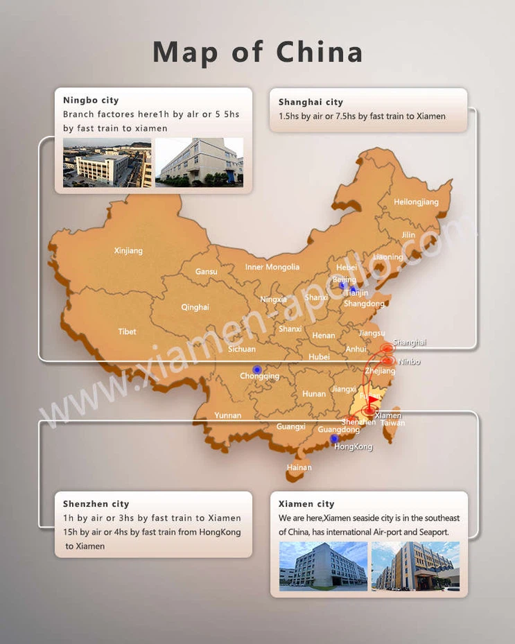 Map of China to Produce Copper Sheet Stamping Parts Map of China to Produce Copper Sheet Stamping Parts