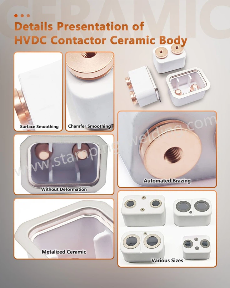 Details Presentation of High-Strength Metallized Ceramic Components Details Presentation of High-Strength Metallized Ceramic Components