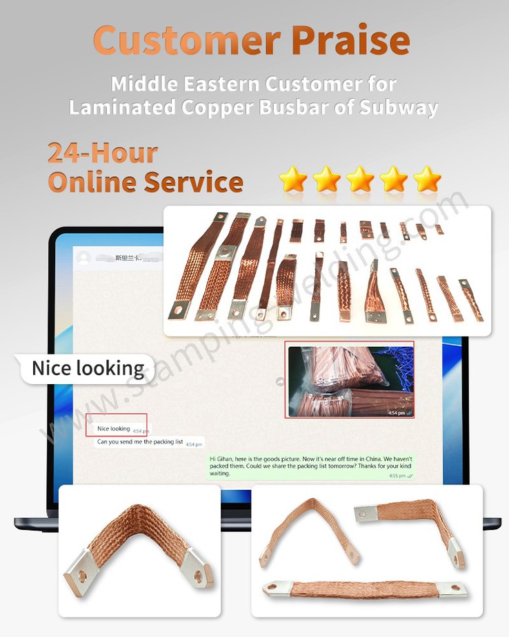 Customer praise of Flat braided shunt Customer praise of Flat braided shunt