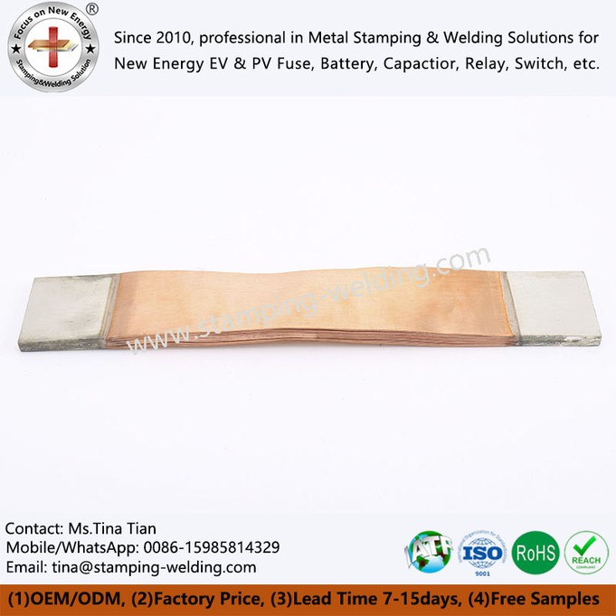 Copper Foil Resistance Diffusion Soldering Flexible Connection Copper Foil Resistance Diffusion Soldering Flexible Connection