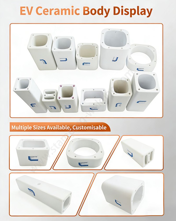 Ceramic for DC Automotive Fuse Display Ceramic for DC Automotive Fuse Display