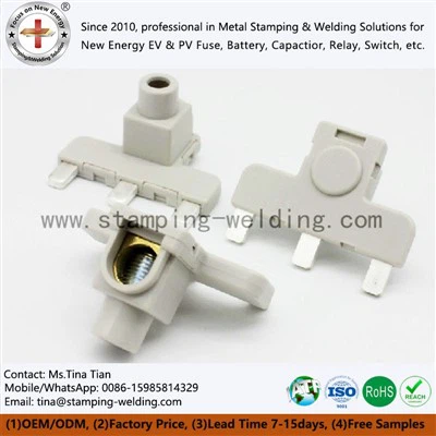 4 Pole Three Phase Fork Style Insulated Busbar
