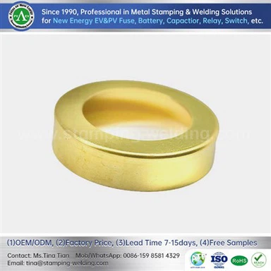 Brass End Cap For Electric Car Fuse