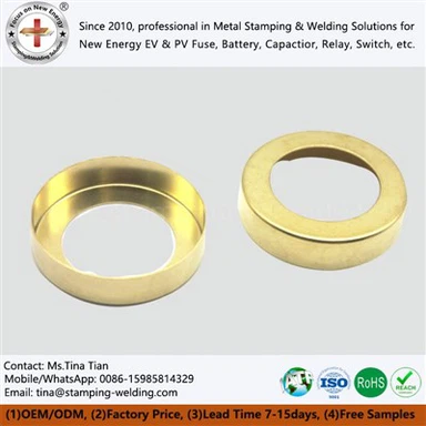 Brass Inner Caps For PV Fuse