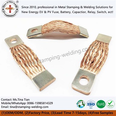 Copper Braided Busbar for Power Distribution