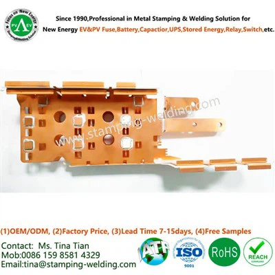 Copper Busbar For Electric Vehicle Capacitors