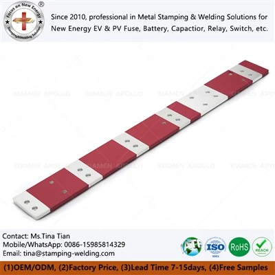 Copper Busbar With Epoxy Powder Coating