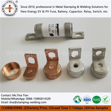 Copper Cap Contact For Electric Vehicles