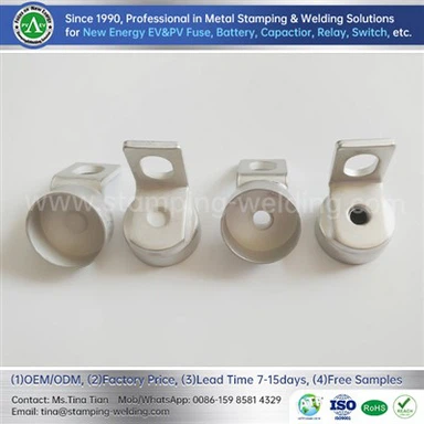 Copper End Caps For EV Fuse