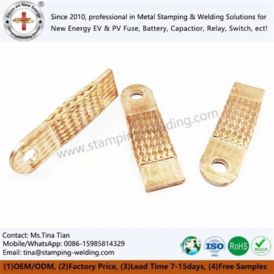 Copper Flexible Braided Custom Connectors