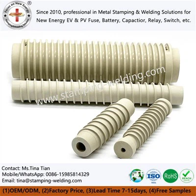 Corrugated Ceramic Tube