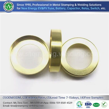 Electric Vehicle Fuse Brass Inner Caps