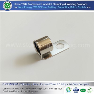 Electroplated Copper Contact For Fuse