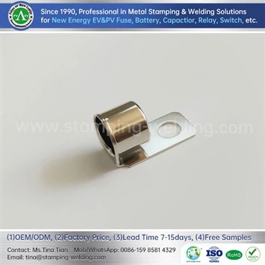 Electroplated Copper Contact For Fuse