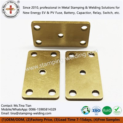 Five-hole Brass Stamping Part