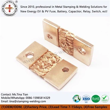 Flat Copper Braided Flexible Connectors