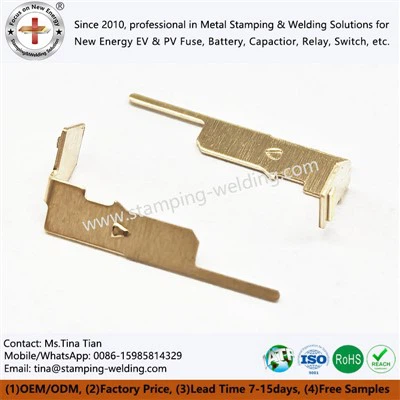 High Precision Progressive Stamping Copper Parts