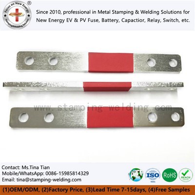 Insulated Coating Tinned Solid Copper Busbar Connector