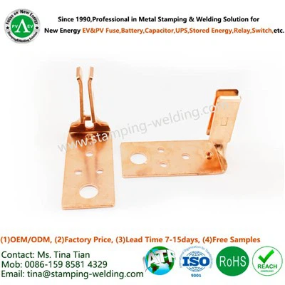 Knife Type Copper Holders For NH Fuse