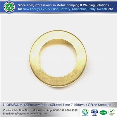 Brass Cap For Hybrid Vehicle Fuse