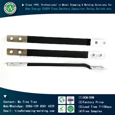 Nickel Plated Battery Copper Busbar