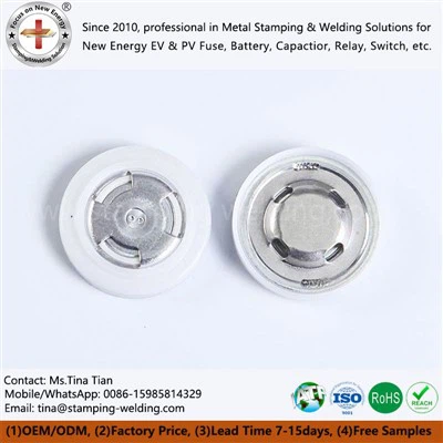 Safety Valve For Circular Lithium Battery