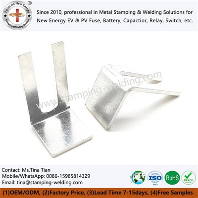 Silver-plated Copper L-type Terminal