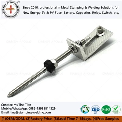 Solar Panel Rack Aluminum Hook L Feet Kit