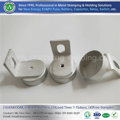Tin Plated Copper End Caps For EV