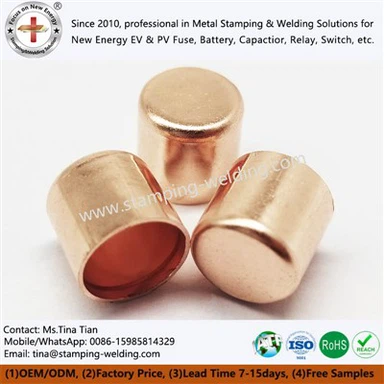 Welding Fuse Copper Pipe End Caps