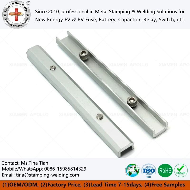 Solar Panel Rail Internal Connector