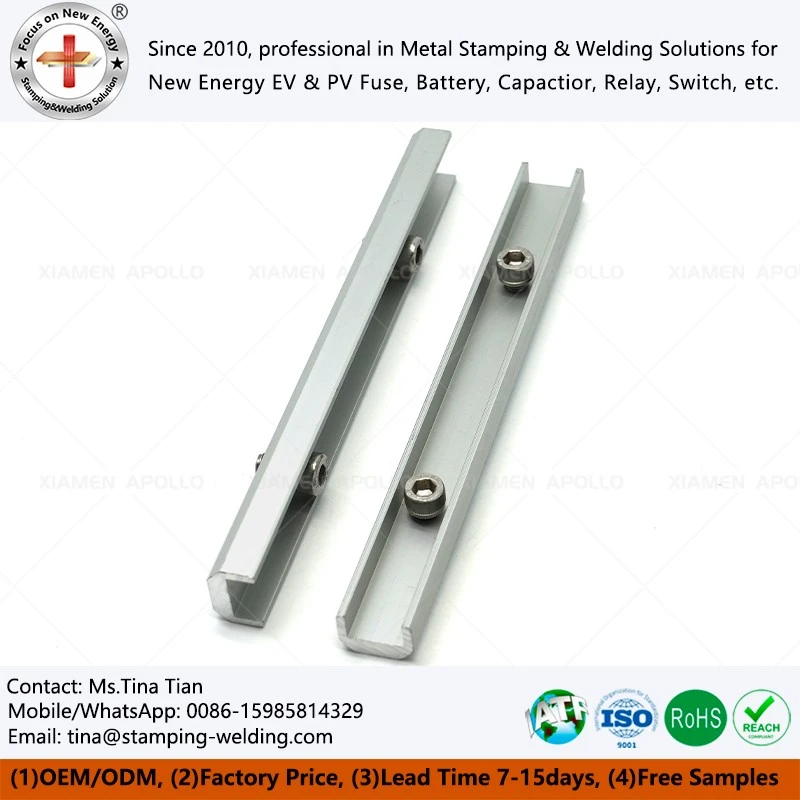 Aluminum Solar Panel Structure Rail Connector