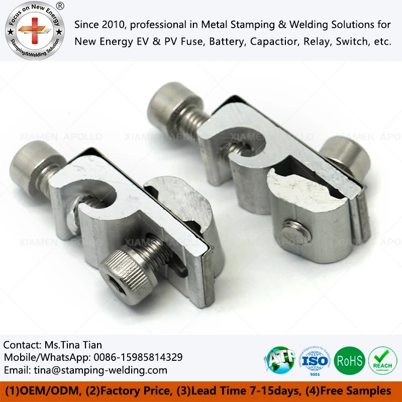Ground Lug Cable Clamp to Solar Panel